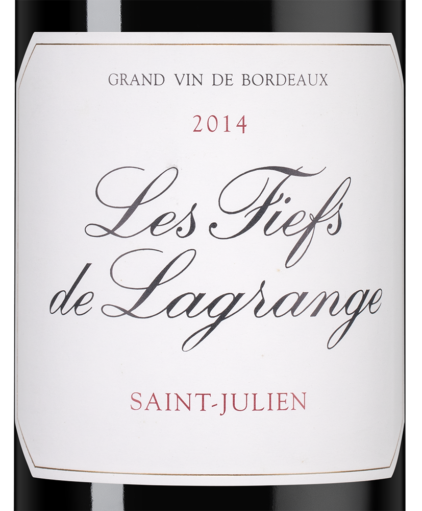 Вино Les Fiefs de Lagrange (Saint-Julien), Chateau Lagrange, 2014, (142326), Франция, Бордо, красное, сухое, 0.75 л, Ле Фьеф де Лагранж, цена 8790 рублей