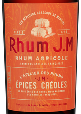 Ром J.M l’Atelier des Rhums J.M Epices Creoles, (141312), 46%, Франция, 0.7 л, Ром Джей Эм Ательер Эписез Креолес цена 6990 рублей