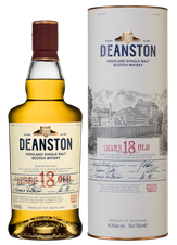 Виски Deanston Aged 18 Years в подарочной упаковке, (122728), gift box в подарочной упаковке, Односолодовый 18 лет, Шотландия, 0.7 л, Динстон Эйджид 18 Лет цена 34990 рублей