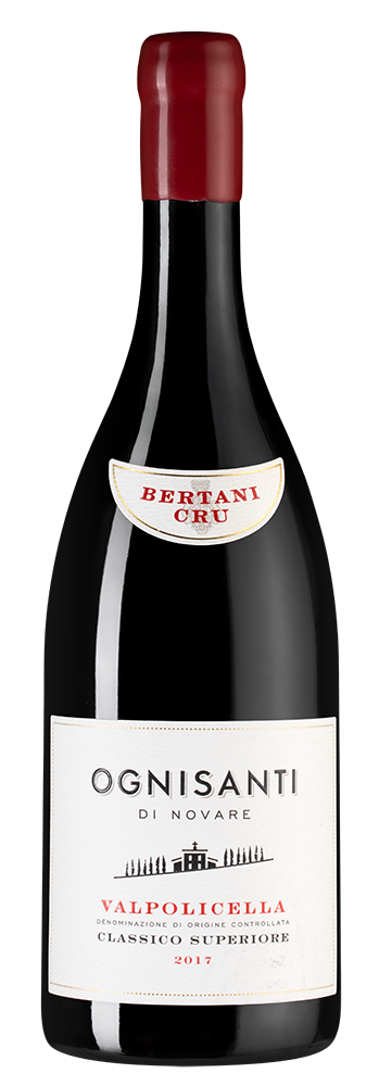Вино Valpolicella Classico Superiore Ognisanti, Bertani, 2017, (122687), Италия, Венето, красное, сухое, 0.75 л, Вальполичелла Классико Супериоре Оньисанти, цена 8990 рублей
