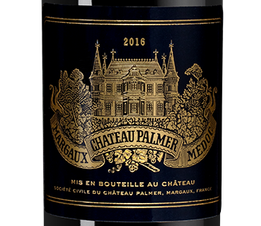 Вино Chateau Palmer, (108738), красное сухое, 2016, 0.75 л, Шато Пальмер цена 124990 рублей