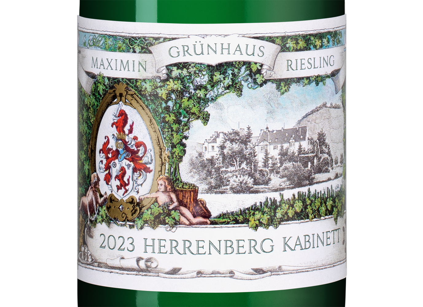 Вино Riesling Herrenberg Kabinett, Maximin Grunhaus, 2023, (148658), Германия, Мозель, белое, сладкое, 0.75 л, Рислинг Херренберг Кабинет, цена 9490 рублей