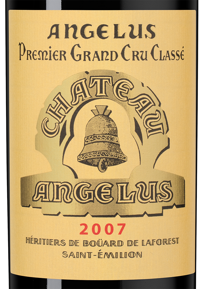 Вино Chateau Angelus (Saint-Emilion), 2007, (148071), Франция, Бордо, красное, сухое, 0.75 л, Шато Анжелюс, цена 129990 рублей