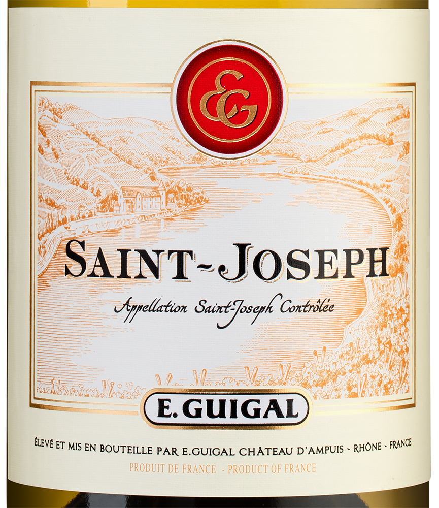 Вино Saint-Joseph Blanc, Guigal, 2019, (135319), Франция, Долина Роны, белое, сухое, 0.75 л, Сен-Жозеф Блан, цена 8990 рублей