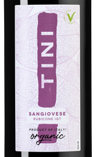 Вино Tini Sangiovese Biologico, (133413), красное полусухое, 2020 г., 0.75 л, Тини Санджовезе Биолоджико цена 940 рублей