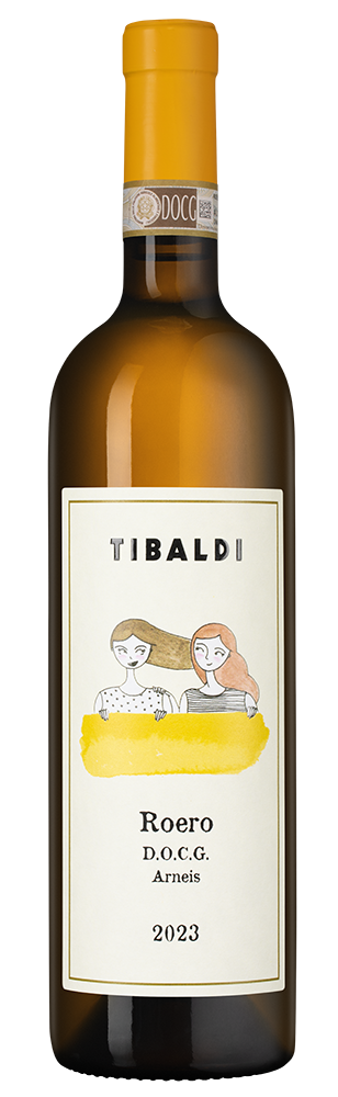 Вино Roero Arneis, Tibaldi, 2023, (148806), Италия, Пьемонт, белое, сухое, 0.75 л, Роэро Арнеис, цена 3368 рублей