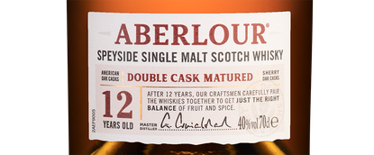 Виски из Спейсайда Aberlour Aged 12 Years Double Cask Matured в подарочной упаковке