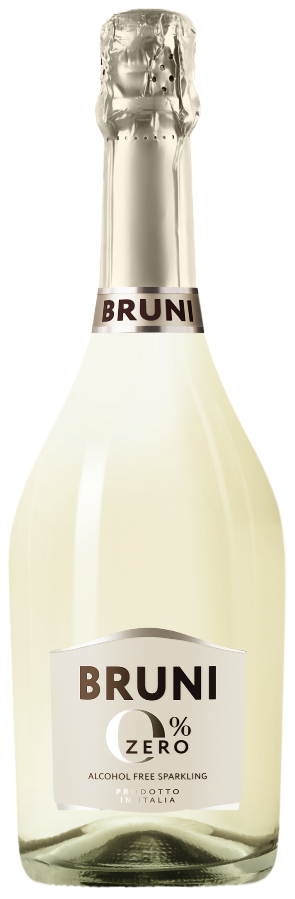 Игристое вино безалкогольное Bruni Zero, 0,0%, (158682), Италия, Пьемонт, 0.75 л, Зеро, цена 1490 рублей