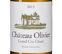 Вино Chateau Olivier Blanc, (137919), белое сухое, 2015 г., 0.75 л, Шато Оливье Блан цена 8190 рублей