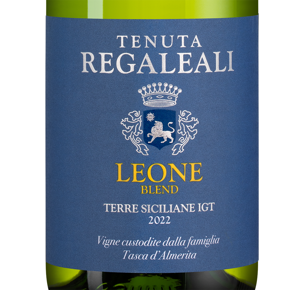 Вино Tenuta Regaleali Leone, Tasca d'Almerita, 2022, (143100), Италия, Сицилия, белое, сухое, 0.75 л, Тенута Регалеали Леоне, цена 4990 рублей