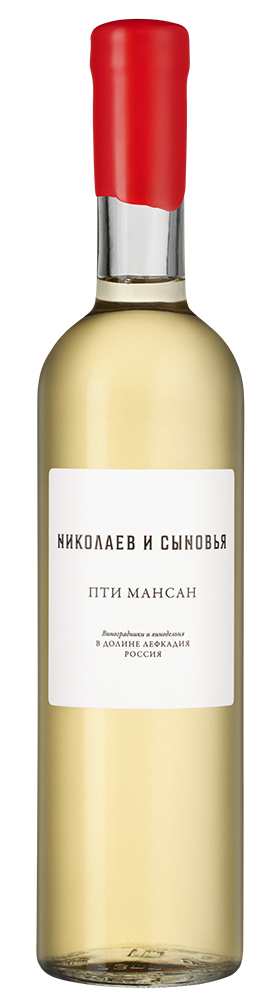 Вино Пти Мансан, Николаев и Сыновья, 2023, 0.5л, (159173), Россия, Кубань, белое, сладкое, 0.5 л, Пти Мансан, цена 3690 рублей