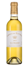 Вино Les Carmes de Rieussec, (137839), белое сладкое, 2019 г., 0.375 л, Ле Карм де Рьессек цена 3690 рублей
