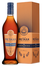 Бренди Metaxa 7 Stars, (124850), gift box в подарочной упаковке, 40%, Греция, 0.7 л, Метакса 7 Звёзд цена 3240 рублей