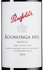 Вино Koonunga Hill Shiraz, (124785), красное сухое, 2018 г., 0.75 л, Кунунга Хилл Шираз цена 2490 рублей