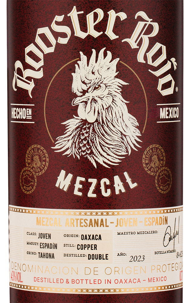 Мескаль Rooster Rojo Joven Mezcal, (144991), Мексика, Оахака, 0.7 л, Рустер Рохо Мескаль, цена 9990 рублей