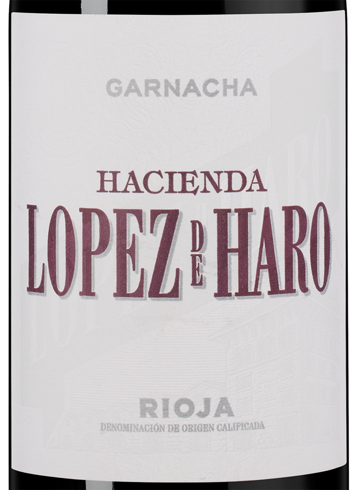 Вино Hacienda Lopez de Haro Garnacha, 2022, (158701), Испания, Риоха, красное, сухое, 0.75 л, Риоха Гарнача, цена 2990 рублей