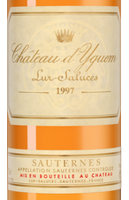 Вино Chateau d'Yquem, (136941), белое сладкое, 1997 г., 0.75 л, Шато д'Икем цена 77490 рублей