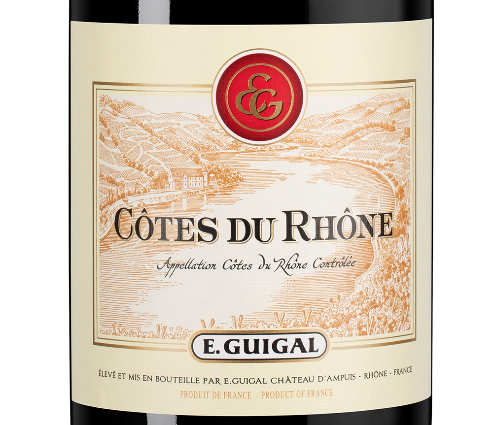Вино Cotes du Rhone Rouge, Guigal, 2020, 1.5л, (145294), Франция, Долина Роны, красное, сухое, 1.5 л, Кот дю Рон Руж, цена 8490 рублей