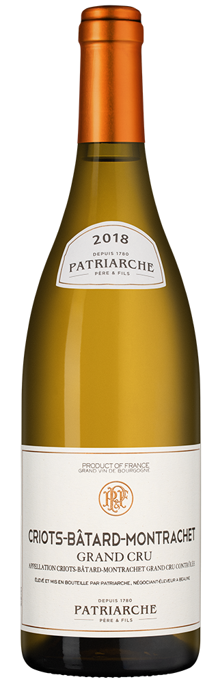 Вино Criots-Batard-Montrachet Grand Cru, Patriarche, 2018, (152970), Франция, Бургундия, белое, сухое, 0.75 л, Крио-Батар-Монраше Гран Крю, цена 174990 рублей
