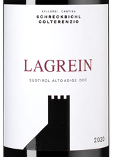 Вино Alto Adige Lagrein, (135020), красное сухое, 2020 г., 0.75 л, Альто Адидже Лагрейн цена 3490 рублей