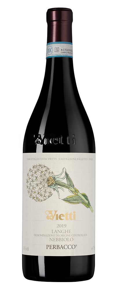 Вино Langhe Nebbiolo Perbacco, Vietti, 2019, (135769), Италия, Пьемонт, красное, сухое, 0.75 л, Ланге Неббиоло Пербакко, цена 8490 рублей