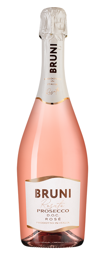 Игристое вино Bruni Prosecco Rose Brut, (146825), Италия, Венето, розовое, брют, 0.75 л, Просекко Розе, цена 1890 рублей