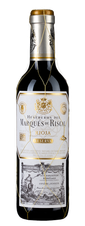 Вино Marques de Riscal Reserva, (118209), красное сухое, 2015 г., 0.375 л, Маркес де Рискаль Ресерва цена 2690 рублей