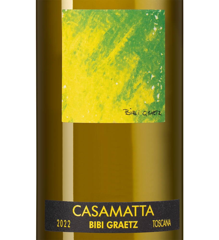 Вино Casamatta Bianco, Bibi Graetz, 2022, (144614), Италия, Тоскана, белое, сухое, 0.75 л, Казаматта Бьянко, цена 4893 рублей