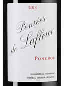 Вино 2013 года урожая Pensees de Lafleur