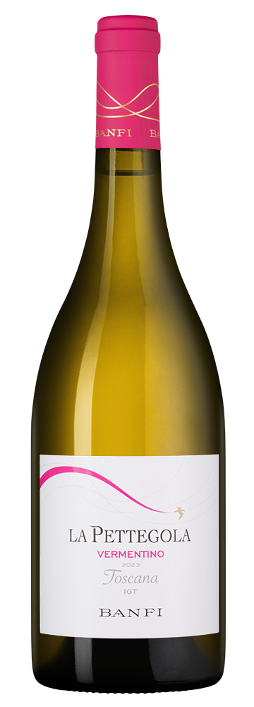 Вино La Pettegola, Banfi, 2023, (150237), Италия, Тоскана, белое, полусухое, 0.75 л, Ла Петтегола, цена 3790 рублей