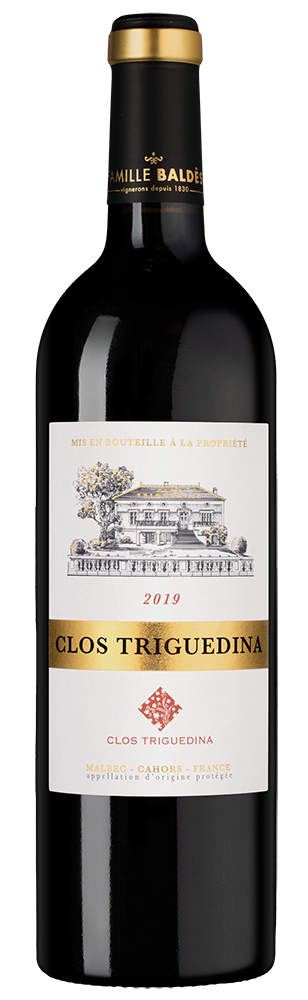 Вино Cahors Clos Triguedina, 2019, (154324), Франция, Юго-Запад, красное, сухое, 0.75 л, Каор Кло Тригедина, цена 8490 рублей