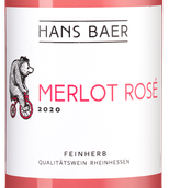 Вино Rheinhessen Hans Baer Merlot Rose