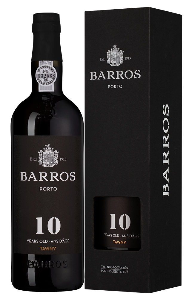 Портвейн Barros 10 years old Tawny в подарочной упаковке, (146203), Португалия, Дору, сладкое, 0.75 л, Барруш 10 еарс олд Тони, цена 5990 рублей