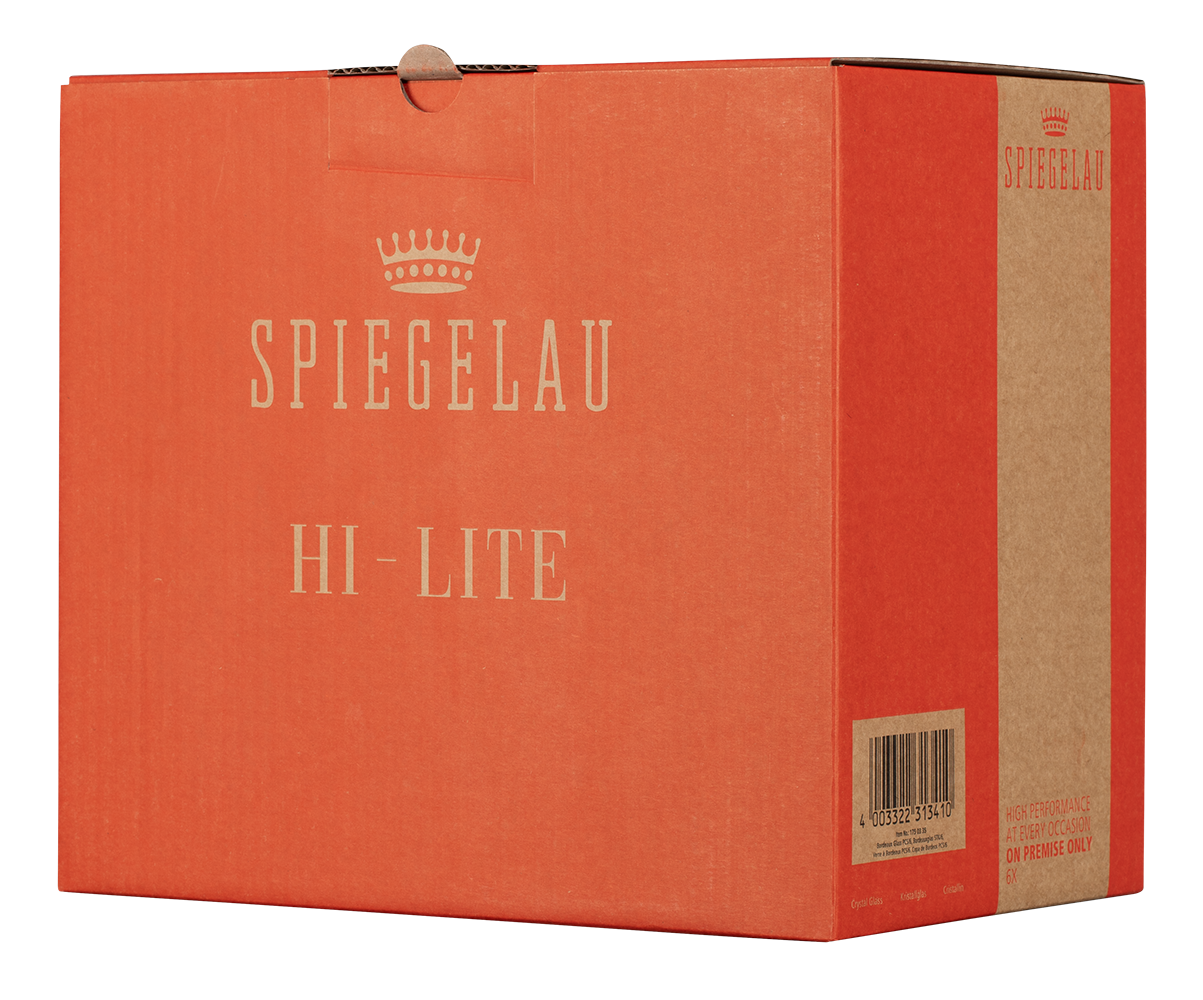 Набор из 6-ти  бокалов Spiegelau Hi-Lite для вин Бордо, 0.65л, (147948), Германия, хрустальное стекло, 0.65 л, Шпигелау Хайлайт Бордо, цена 16740 рублей