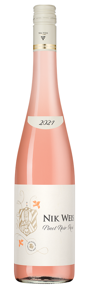 Вино Pinot Noir Mosel Rose, Nik Weis St. Urbans-Hof, 2021, (140100), Германия, Мозель, розовое, сухое, 0.75 л, Пино нуар Розе, цена 2303 рублей
