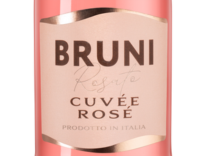 Игристое вино Bruni Cuvee Rose, (138439), розовое сладкое, 0.75 л, Кюве Розе цена 1240 рублей