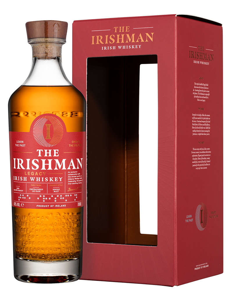 Виски The Irishman Legacy в подарочной упаковке, (149718), Ирландия, 0.7 л, Зэ Айришмен Легаси, цена 16490 рублей