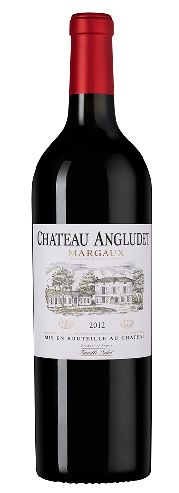 Вино Chateau Angludet (Margaux), 2012, (146046), Франция, Бордо, красное, сухое, 0.75 л, Шато д'Англюде, цена 17490 рублей