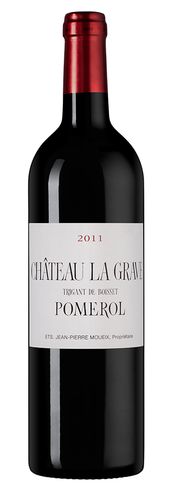 Вино Chateau La Grave, Jean-Pierre Moueix, 2011, (141686), Франция, Бордо, красное, сухое, 0.75 л, Шато Ла Грав, цена 13990 рублей