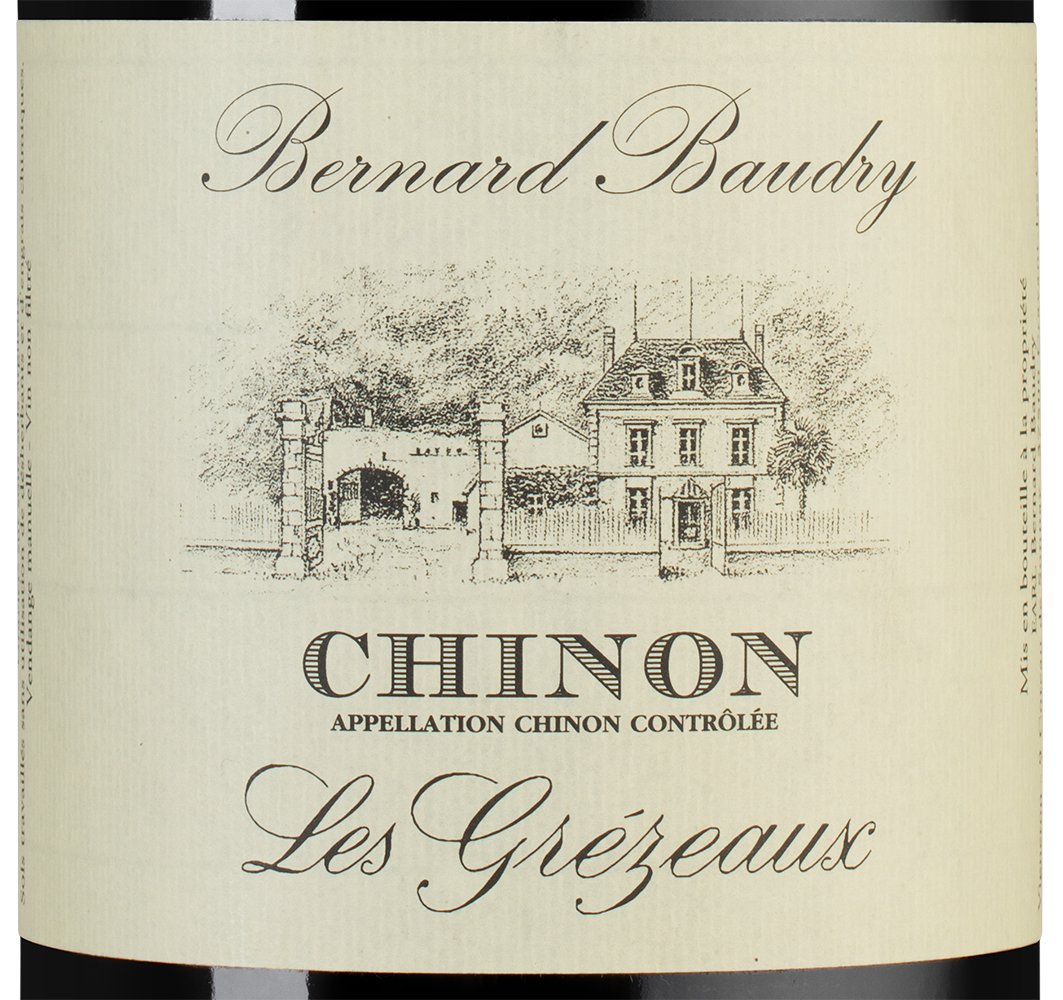 Вино Chinon Les Grezeaux, Domaine Bernard Baudry, 2022, 1.5л, (155262), Франция, Долина Луары, красное, сухое, 1.5 л, Шинон Ле Грезо, цена 16490 рублей