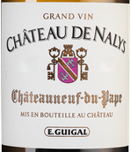 Вина категории Spatlese QmP Chateauneuf-du-Pape Chateau de Nalys Blanc