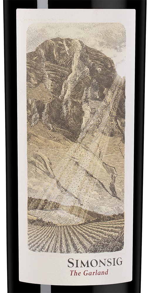 Вино Garland Cabernet Sauvignon в подарочной упаковке, Simonsig, 2021, (155023), Южная Африка, Стелленбош, красное, сухое, 0.75 л, Гарлэнд Каберне Совиньон, цена 16990 рублей