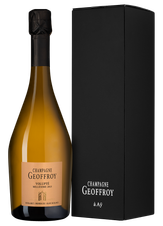 Шампанское Geoffroy Volupte Brut Premier Cru в подарочной упаковке, (141497), gift box в подарочной упаковке, белое брют, 2015, 0.75 л, Волюпте Премье Крю Брют цена 18490 рублей