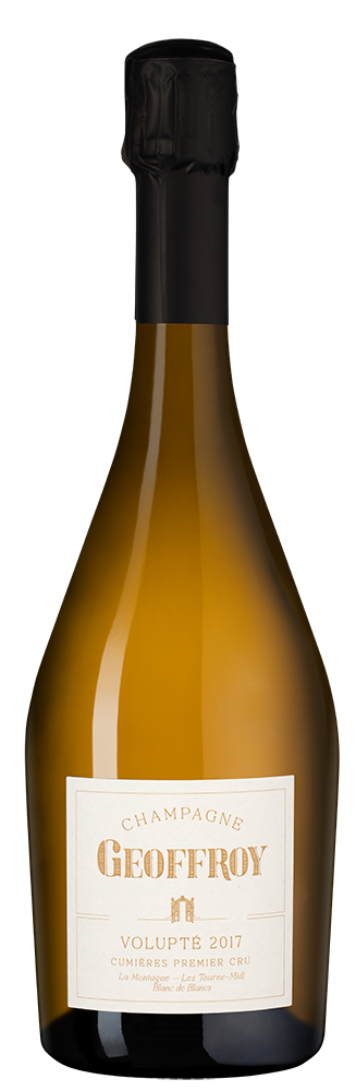 Шампанское Geoffroy Volupte Brut Premier Cru, 2017, (152978), Франция, Шампань, белое, экстра брют, 0.75 л, Волюпте Премье Крю Брют, цена 21490 рублей