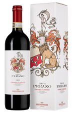 Вино Tenuta Perano Chianti Classico в подарочной упаковке, (145861), gift box в подарочной упаковке, красное сухое, 2020, 0.75 л, Тенута Перано Кьянти Классико цена 5990 рублей