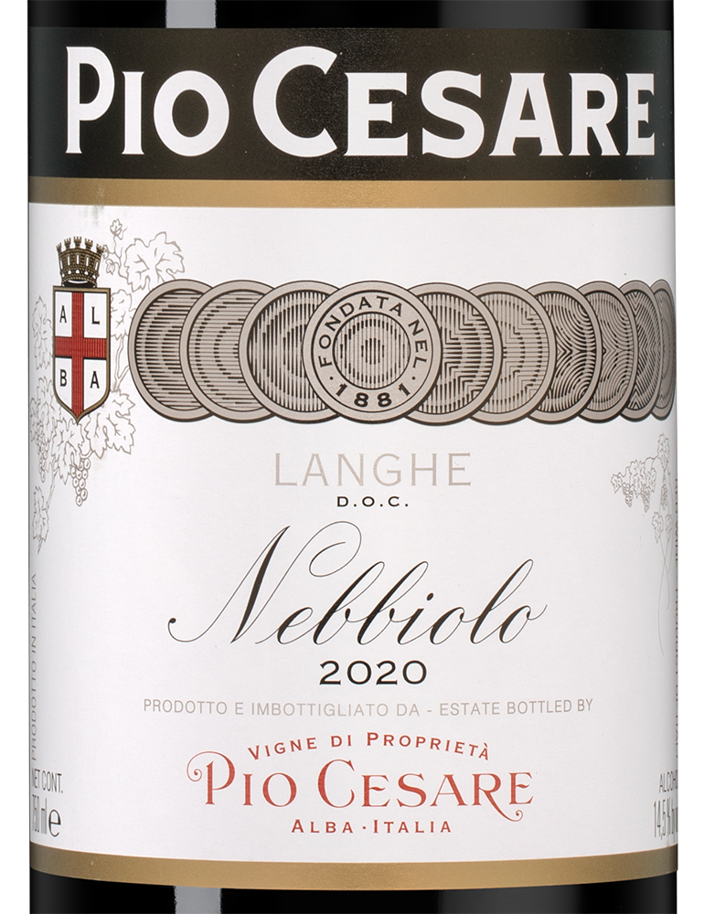Вино Langhe Nebbiolo, Pio Cesare, 2020, (141547), Италия, Пьемонт, красное, сухое, 0.75 л, Ланге Неббиоло, цена 6990 рублей