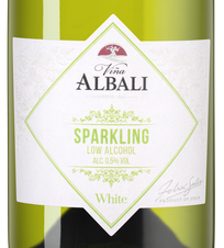 Игристое вино безалкогольное Vina Albali White Low Alcohol, 0,5%, (128730), 0.75 л, Винья Албали Уайт Безалкогольное цена 1290 рублей