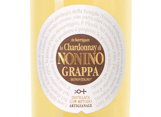 Граппа Lo Chardonnay di Nonino Barrique, 0.1л, (110240), Италия, Фриули-Венеция-Джулия, 0.1 л, Ло Шардоне ди Нонино Баррик, цена 3490 рублей