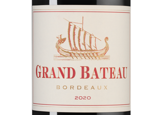 Вино Grand Bateau Rouge, (148519), красное сухое, 2020 г., 0.75 л, Гран Бато Руж цена 2740 рублей