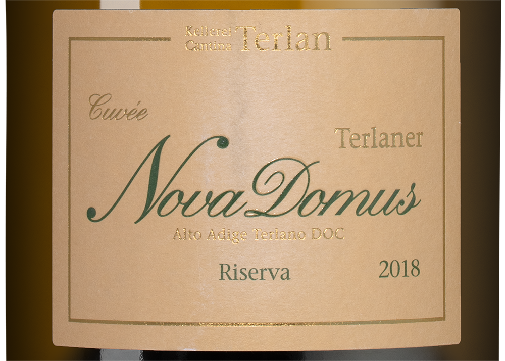 Вино Nova Domus Riserva, Cantina Terlan, 2018, (125941), Италия, Трентино-Альто Адидже, белое, сухое, 0.75 л, Нова Домус Ризерва, цена 9368 рублей